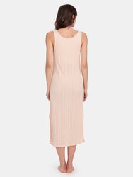 Rozlyn Ribbed Midi Chemise