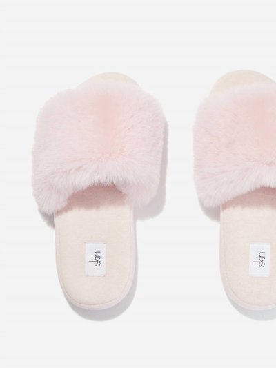 Skin Whitley Plush Slides In Pearl Pink product