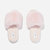 Whitley Plush Slides In Pearl Pink - Pearl Pink