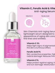 Anti-Aging Vitamin C, Ferulic Acid & Vitamin E Serum 30ml