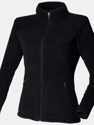 Lightweight Anti Pill Microfleece Jacket - Black