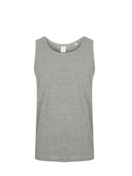 SF Mens Feel Good Stretch Vest (Heather Gray) - Heather Gray