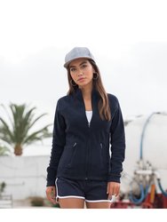 Skinni Fit Ladies/Womens Lightweight Anti Pill Microfleece Jacket (Navy) - Navy