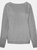 Skinni Fit Ladies/Womens Slounge Sweatshirt (Heather Gray) - Heather Gray