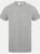 Skinni Fit Men Mens Feel Good Stretch V-neck Short Sleeve T-Shirt (Heather Grey) - Heather Grey