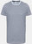 Skinni Fit Unisex Striped Short Sleeve T-Shirt (White/Oxford Navy) - White/Oxford Navy