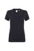 Skinni Fit Womens/Ladies Feel Good Stretch V-Neck Short Sleeve T-Shirt (Navy) - Navy