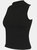 Skinni Fit Womens/Ladies High Neck Crop Vest Top (Black)