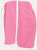 Skinni Fit Womens/Ladies Retro Training/Fitness Sports Shorts (Bright Pink/ White)