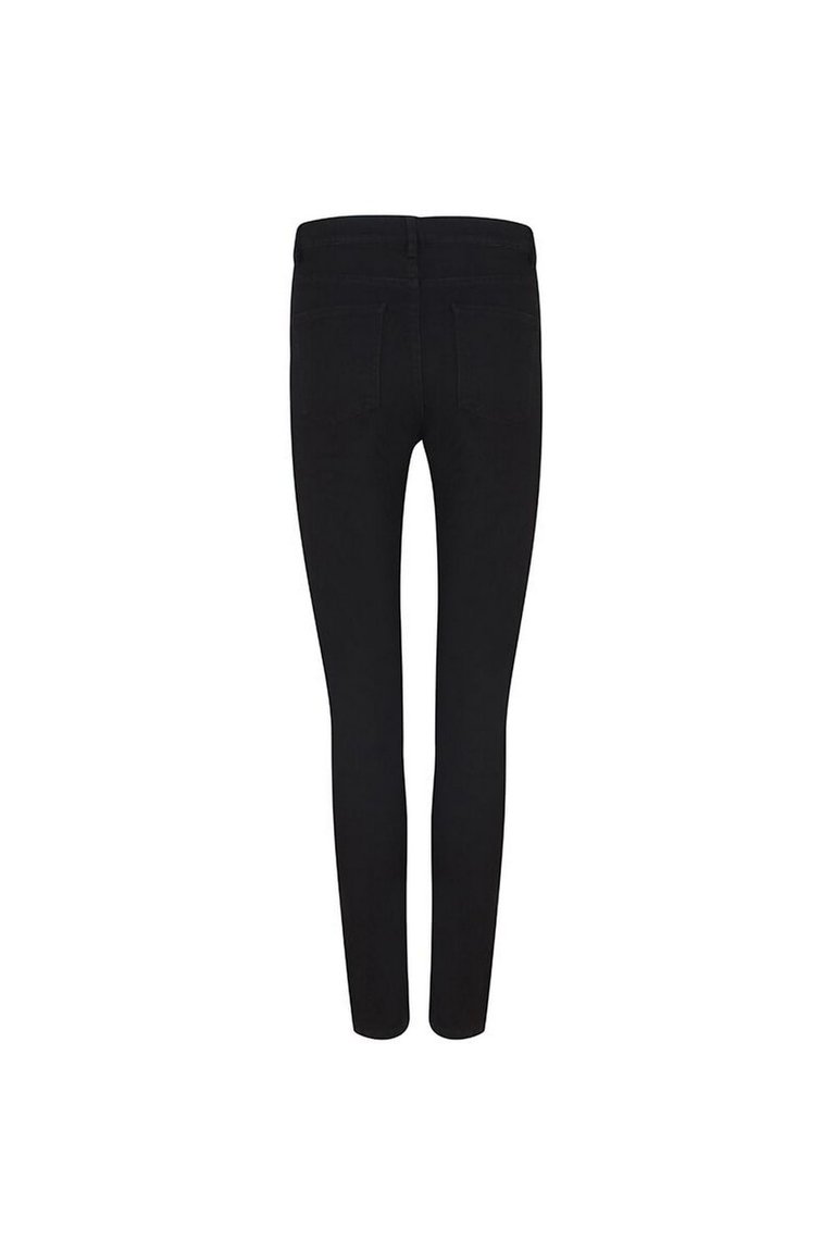 Skinni Fit Womens/Ladies Skinny Jeans (Black)