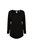 Womens/Ladies Long Sleeve Slounge Top - Black