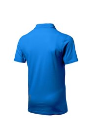 Slazenger Mens Advantage Short Sleeve Polo (Sky Blue)