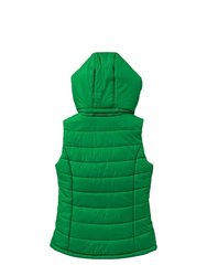 Slazenger Mixed Doubles Ladies Bodywarmer (Bright Green)