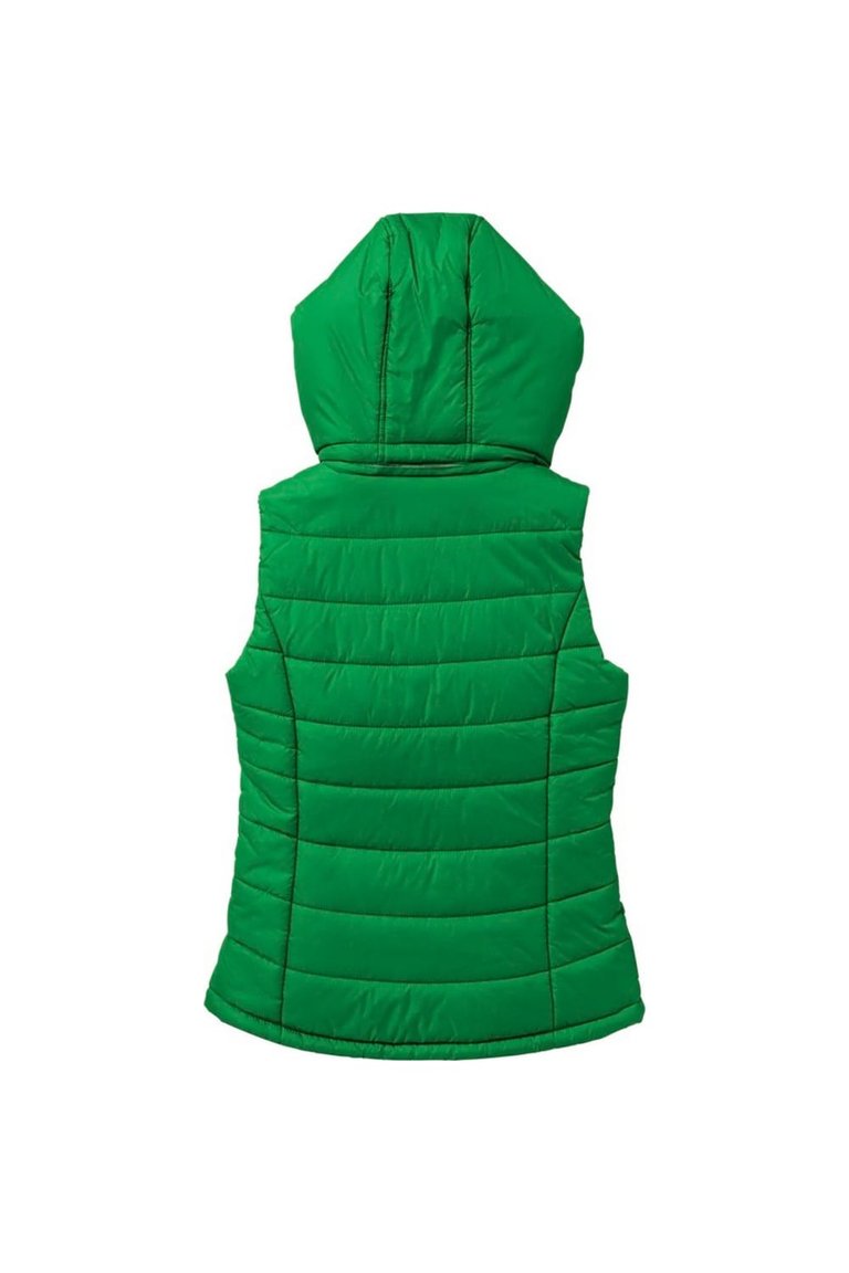 Slazenger Mixed Doubles Ladies Bodywarmer (Bright Green)