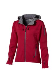 Slazenger Womens/Ladies Match Softshell Jacket (Red) - Red