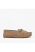 Mens Adie Real Suede Moccasin Slippers - Sand