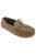 Mens Adie Real Suede Moccasin Slippers - Sand - Sand