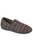 Sleepers Mens Dale Checked Slippers  - Brown