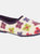 Womens/Ladies Gracie Floral Memory Foam Slippers - Cream/Multicolored - Cream/Multicolored