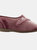 Womens/Ladies Jolene Touch Fastening Embroidered Slippers - Heather - Heather