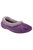 Womens/Ladies Julia Memory Foam Collar Slippers (Purple) - Purple
