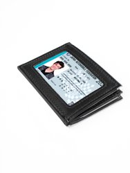 OG V ID Wallet 3-Pocket Wallet (76mm) - Black - Black