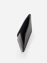 R1S1 Mini 1 Pocket 2 Slot Wallet (68mm) - Black