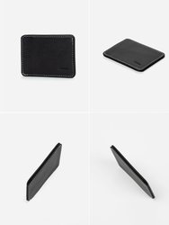 R1S1 Mini 1 Pocket 2 Slot Wallet (68mm) - Black