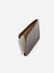 R1SO 1 Pocket, 2 Slot Wallet (78mm) - Oil Tan