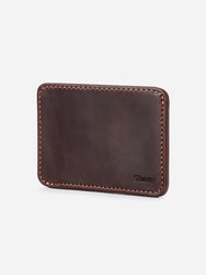 R1SO 1 Pocket, 2 Slot Wallet (78mm) - Oil Tan