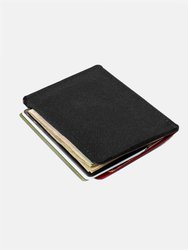 T1SO 1 Pocket, 2 Slot Wallet (78mm) - BRED - Black/Red