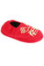 Slumberzzz Childrens/Kids Glow In The Dark Car Design Slippers (Red) - Red