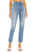 Beatnik High Rise Slim Jean In Trouble Maker