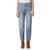 London Ultra High Rise Cropped Straight Jean In Salt Flats - Salt Flats