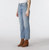 London Ultra High Rise Cropped Straight Jean In Salt Flats