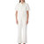 Wide Leg Jumpsuit In Natural White - Natural White