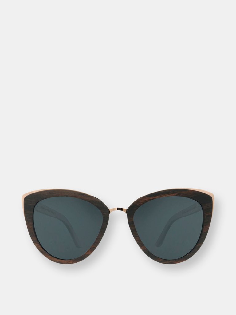 Bombshell - Ebony - Wood Sunglasses - Default Title