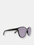 Knockout - Wood Sunglasses - Violet Mirror