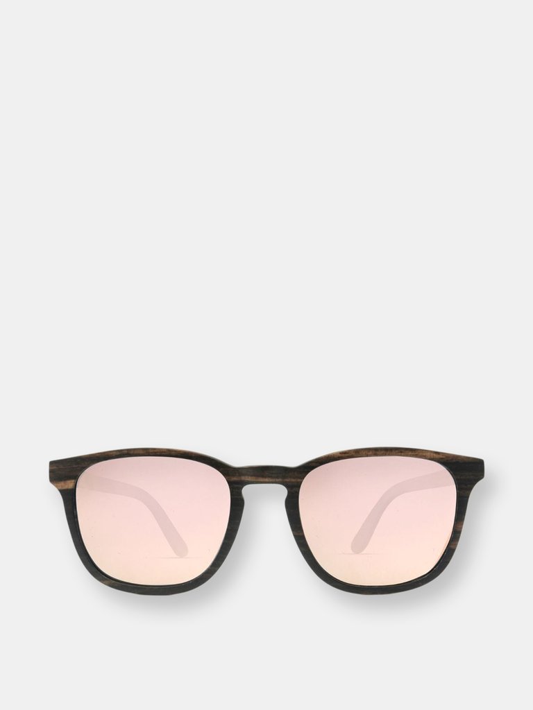 Traveler - Rose - Wood Sunglasses - Default Title