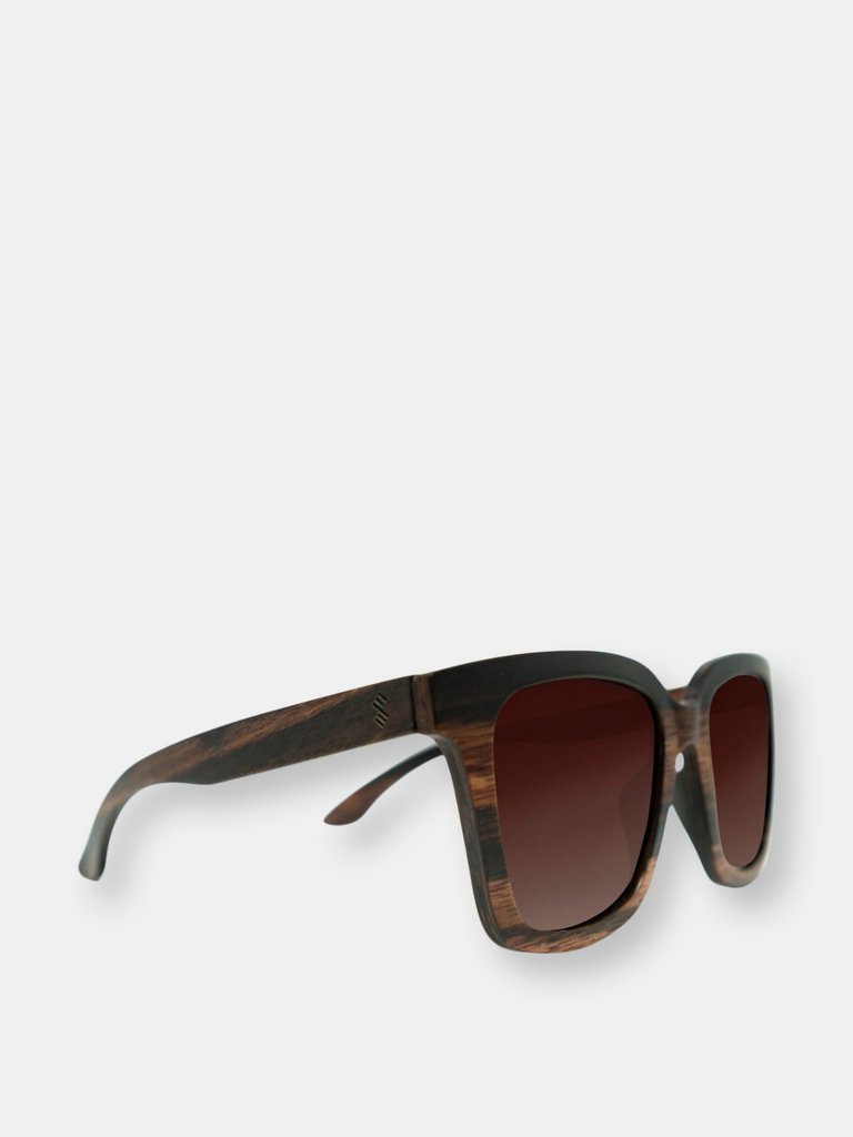 Vixen - Wood Sunglasses