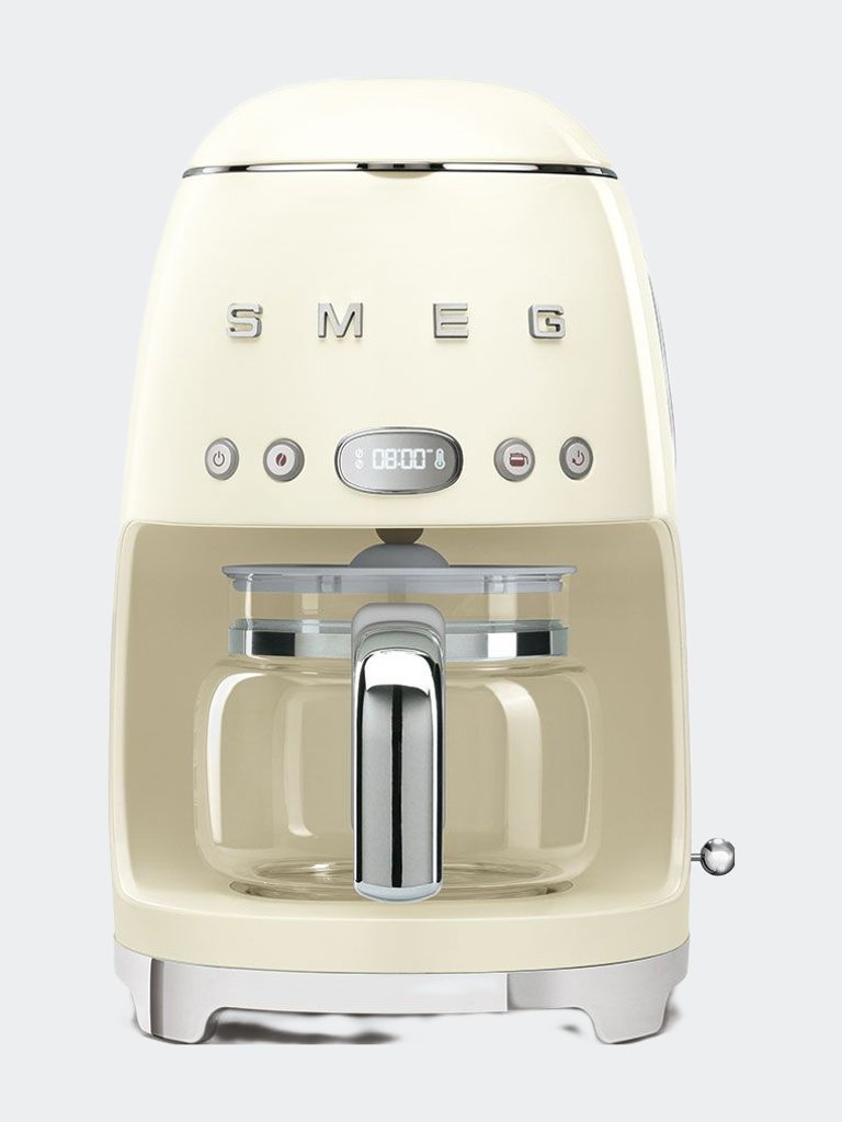 Drip Filter Coffee Machine - Cream