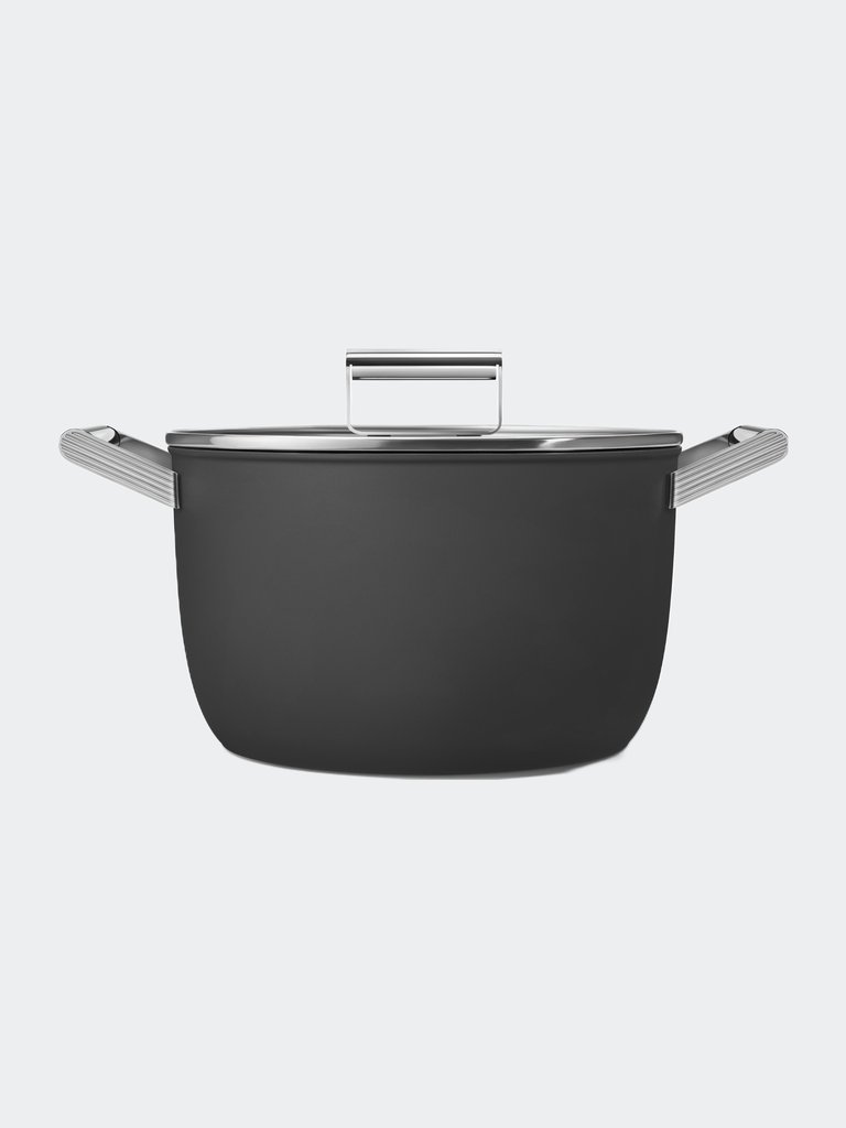 Nonstick Casserole Pan Dish With  10" Lid   - Black