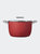 Nonstick Casserole Pan Dish With  10" Lid   - Red