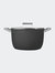 Nonstick Casserole Pan Dish With  10" Lid   - Black