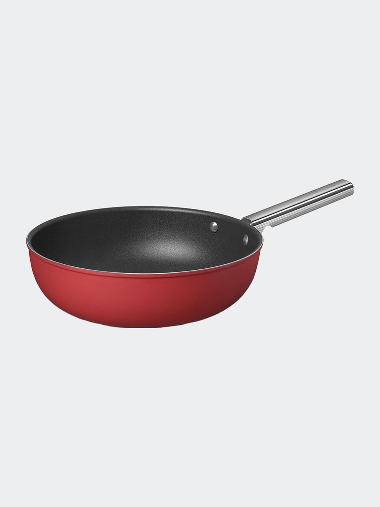 Wok 12 Inch Pan CKFW3001  - Red