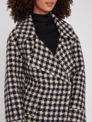 Blanket Checkered Coat