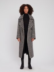 Blanket Checkered Coat