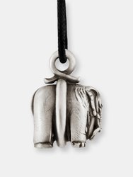 Elephant Pendant in Sterling Silver