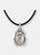 Scarab Beetle Pendant in Sterling Silver