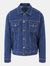 So Denim Mens Noah Denim Jacket (Dark Blue Wash) - Dark Blue Wash